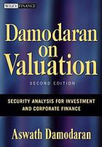 Damodaran on valuation : security analysis for investment and corporate finance
