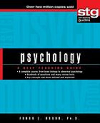 Psychology : a self-teaching guide