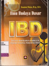 ILMU BUDAYA DASAR