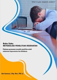 Buku saku metodologi penelitian kesehatan