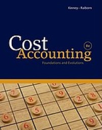 Cost Accounting : foundations and evolutions