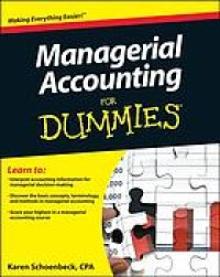 Managerial accounting for dummies