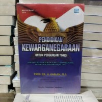 Pendidikan Kewarganegaraan Untuk Perguruan Tinggi