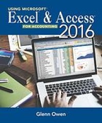 Using Excel & Access 2013 for accounting